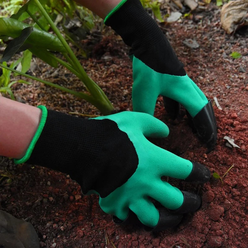 Luvas de Jardinagem - COMPRE O PAR & LEVE 8 GARRAS DE BRINDE