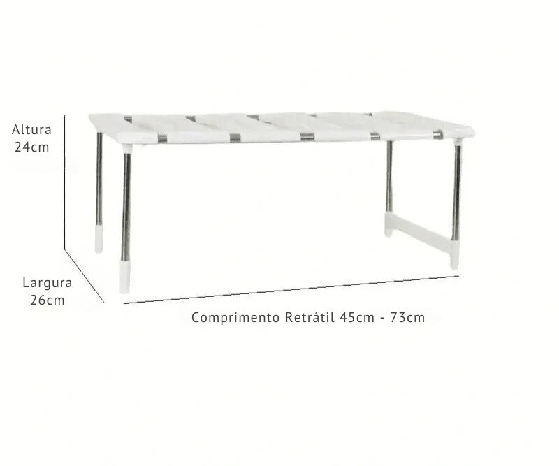 Prateleira Organizadora de Armário