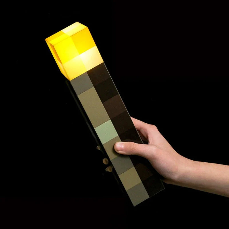 Luminária LED do Minecraft